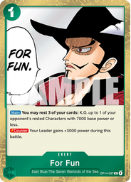 For Fun