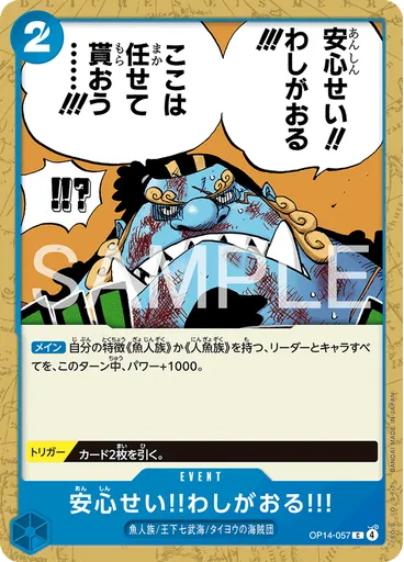安心せい!!わしがおる!!!