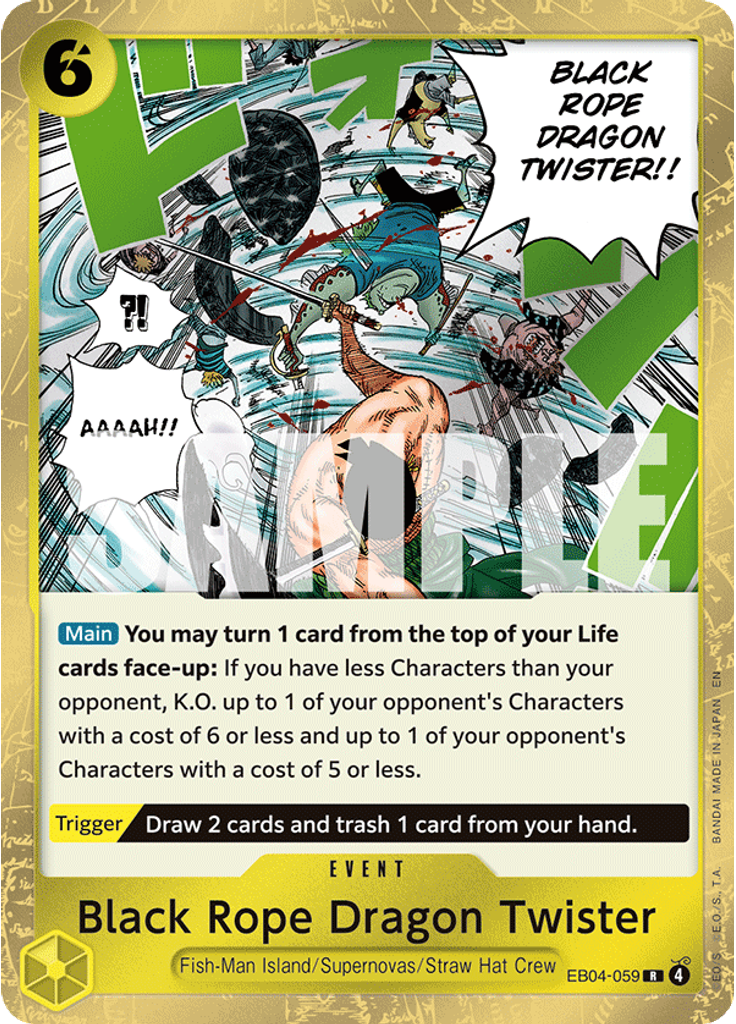 Black Rope Dragon Twister