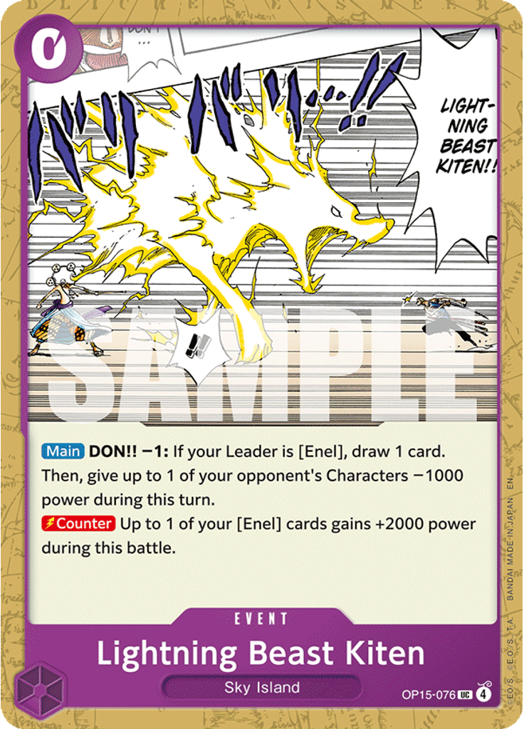 Lightning Beast Kiten