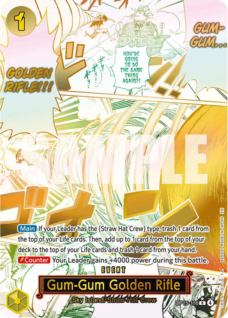 Gum-Gum Golden Rifle (Parallel)