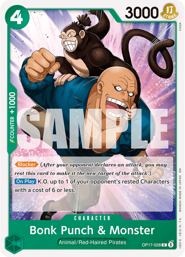 Bonk Punch & Monster
