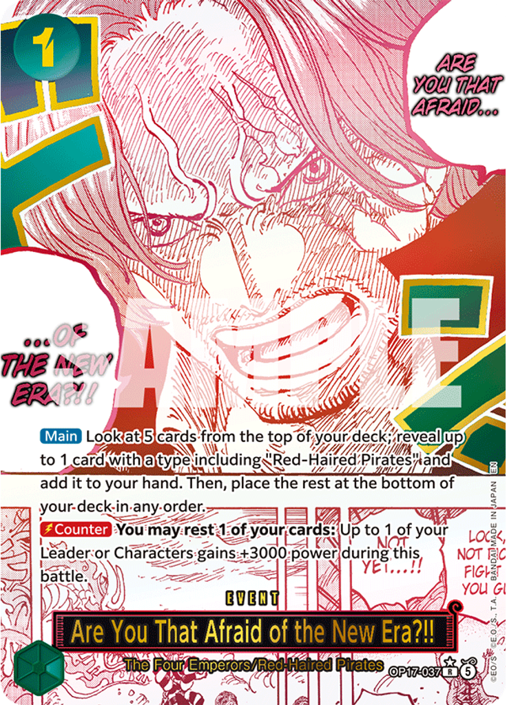Are You That Afraid of the New Era?!! (Parallel)