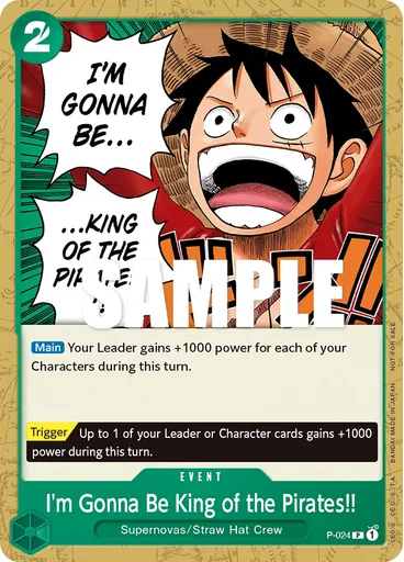 I'm Gonna Be King of the Pirates!!