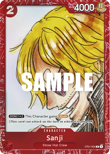 Sanji (Premium Card Collection - ONE PIECE FILM RED Edition)