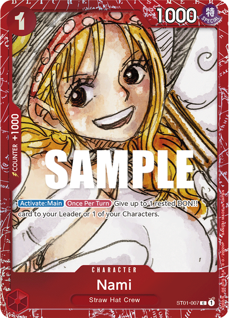 Nami (Premium Card Collection - ONE PIECE FILM RED Edition)