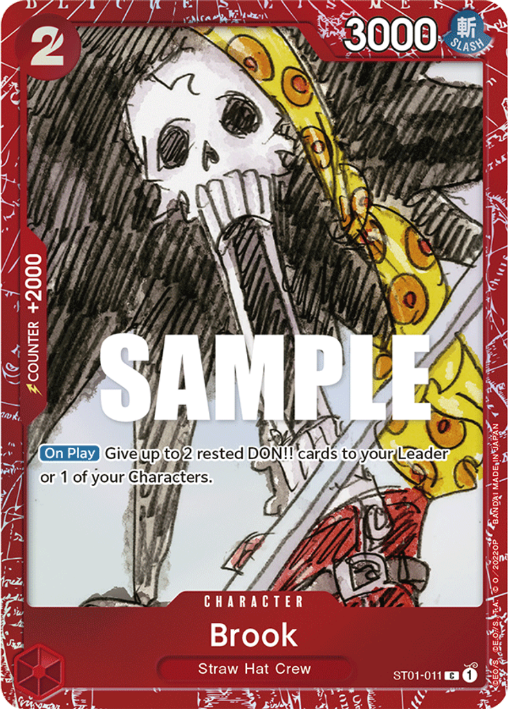 Brook (Premium Card Collection - ONE PIECE FILM RED Edition)