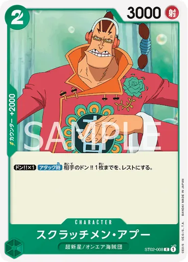 スクラッチメン・アプー