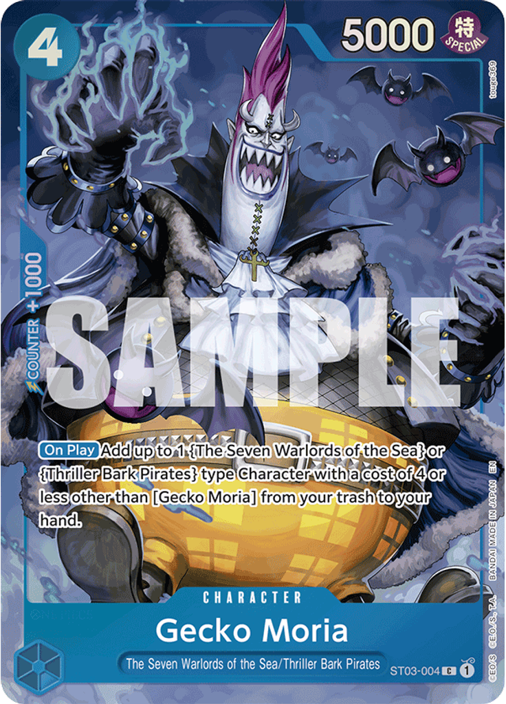 Gecko Moria (Seven Warlords of the Sea Binder Set)
