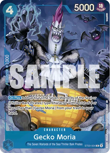 Gecko Moria (Seven Warlords of the Sea Binder Set)