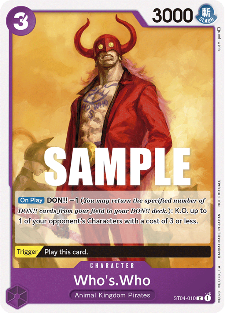 Who's.Who (Tournament Pack Vol. 3)