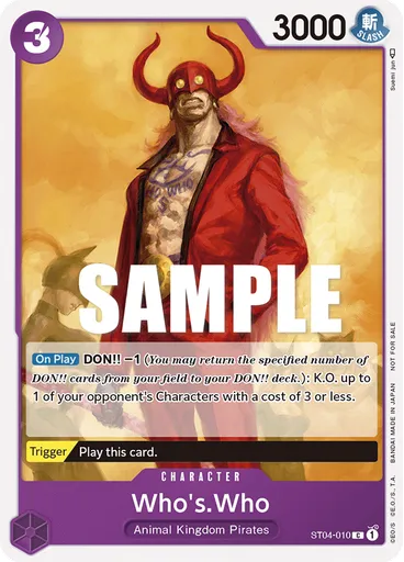 Who's.Who (Tournament Pack Vol. 3)