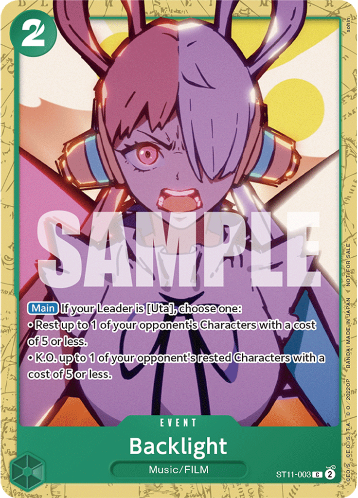 Backlight (Starter Deck 11: Uta Deck Battle)