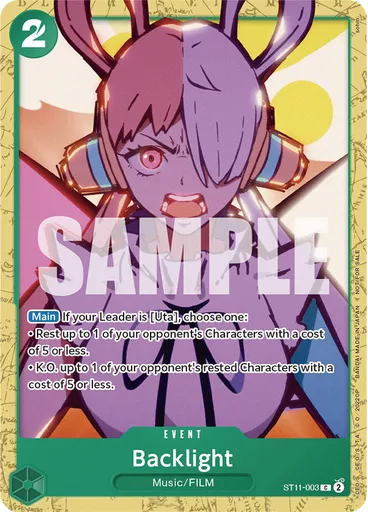 Backlight (Starter Deck 11: Uta Deck Battle)