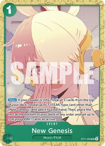 New Genesis (Starter Deck 11: Uta Deck Battle)