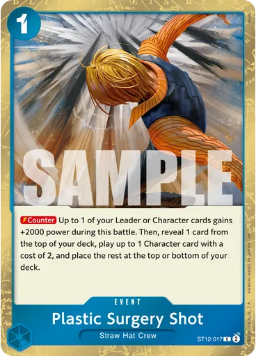 Plastic Surgery Shot (Pirate Foil)