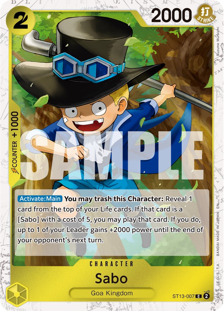 Sabo (Pirate Foil)