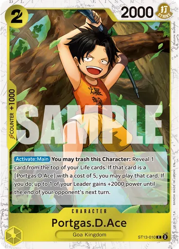 Portgas.D.Ace (Pirate Foil)