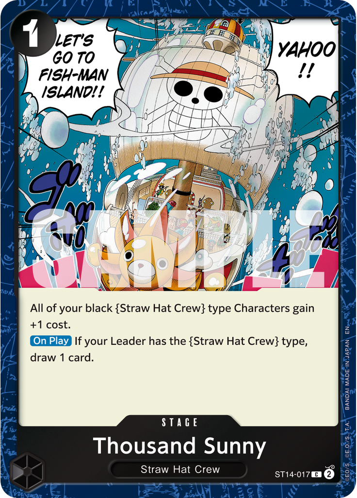 Thousand Sunny (Pirate Foil)