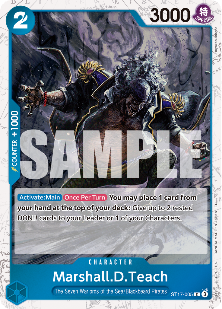 Marshall.D.Teach (Pirate Foil)