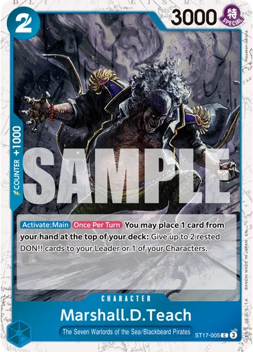 Marshall.D.Teach (Pirate Foil)