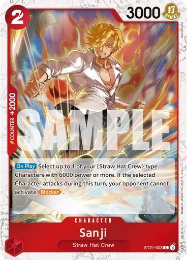 Sanji (Pirate Foil)