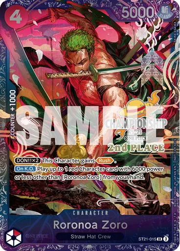 Roronoa Zoro (CS 25-26 2nd Place)