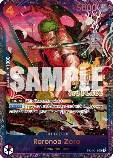Roronoa Zoro (CS 25-26 3rd Place)