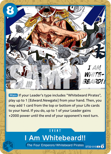 I Am Whitebeard!!