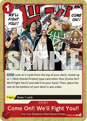 Come On!! We'll Fight You!!