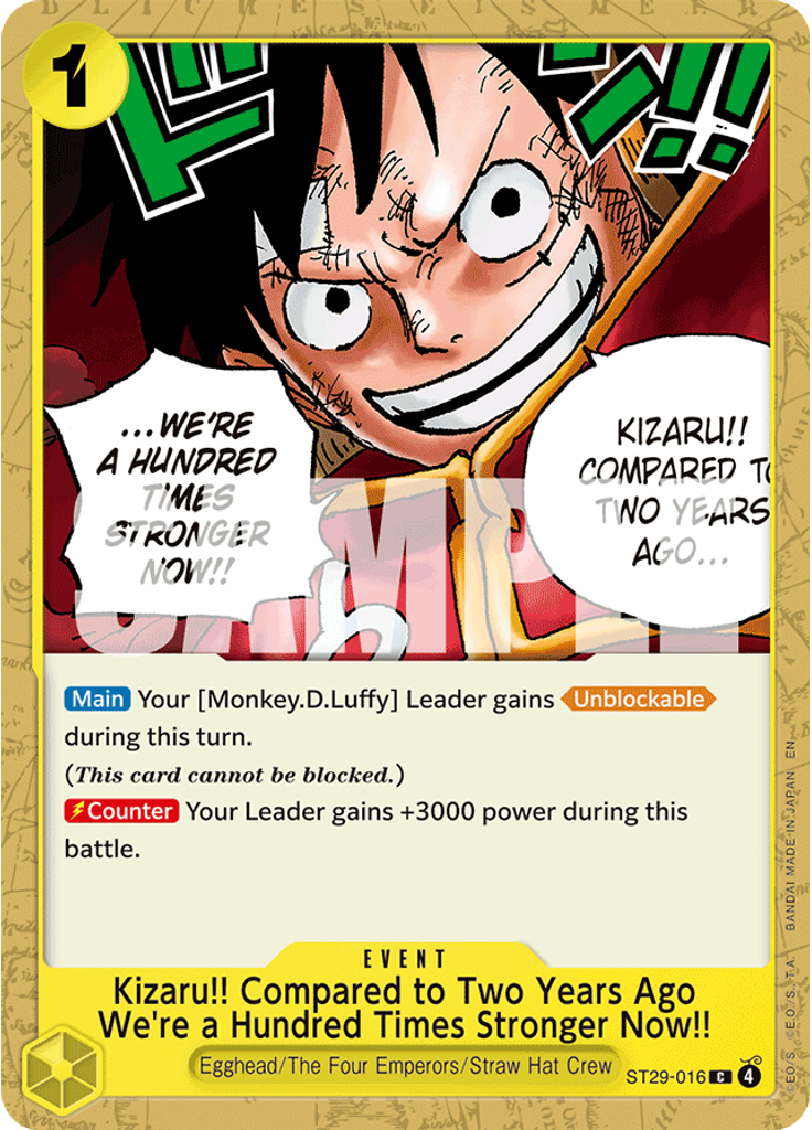 Kizaru!! Compared to Two Years Ago We're a Hundred Times Stronger Now!!