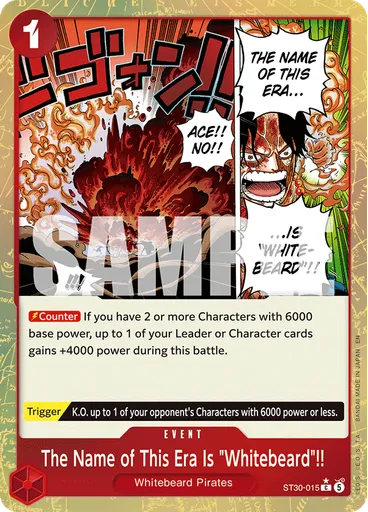 The Name of This Era Is "Whitebeard"!! (Parallel)