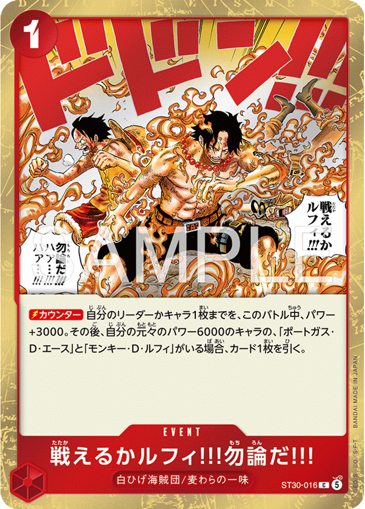 戦えるかルフィ!!!勿論だ!!!