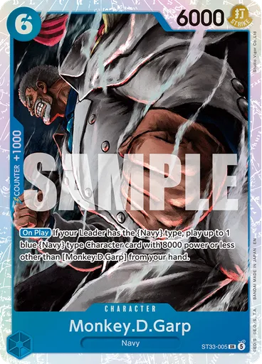 Monkey.D.Garp — Blue Kuzan