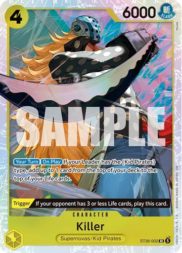 Killer — Yellow Eustass"Captain"Kid