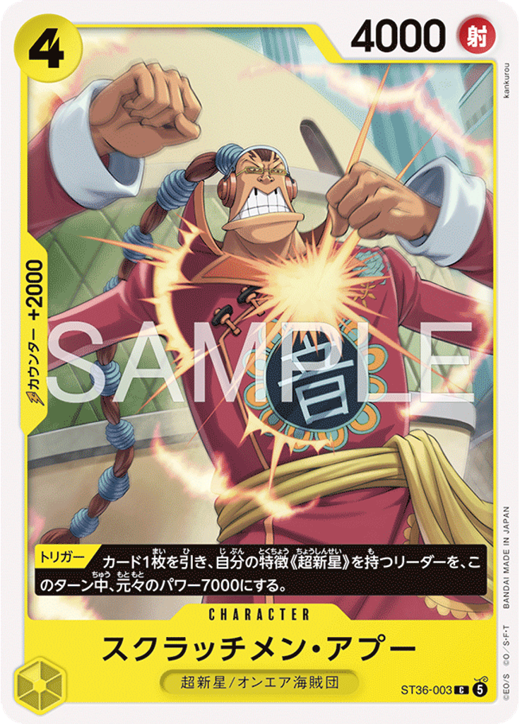 スクラッチメン・アプー