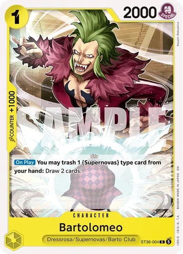 Bartolomeo — Yellow Eustass"Captain"Kid