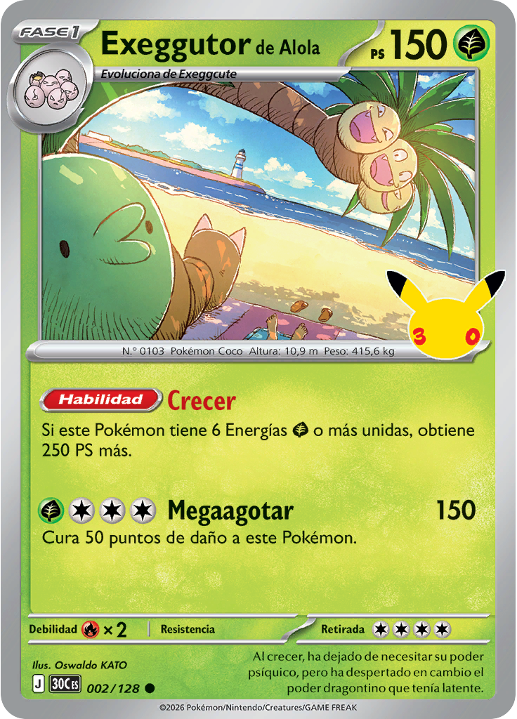Exeggutor de Alola