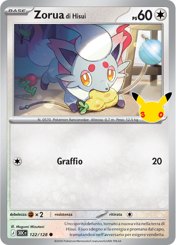 Zorua di Hisui