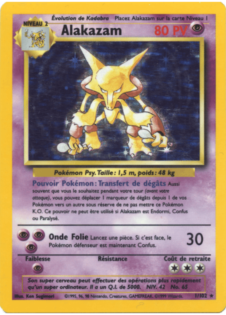 Alakazam (1st Edition Holofoil)