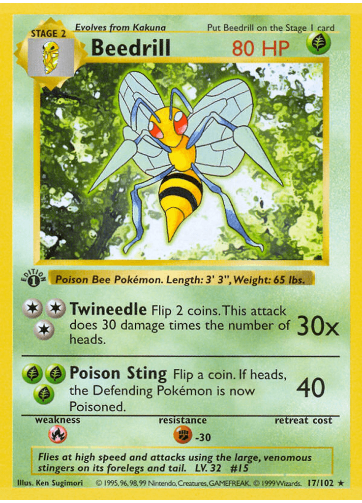 Beedrill (Shadowless)