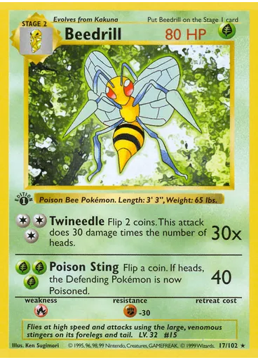 Beedrill (Shadowless)