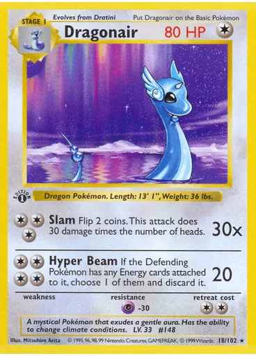 Dragonair (Shadowless)