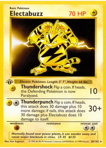 Electabuzz (Shadowless)