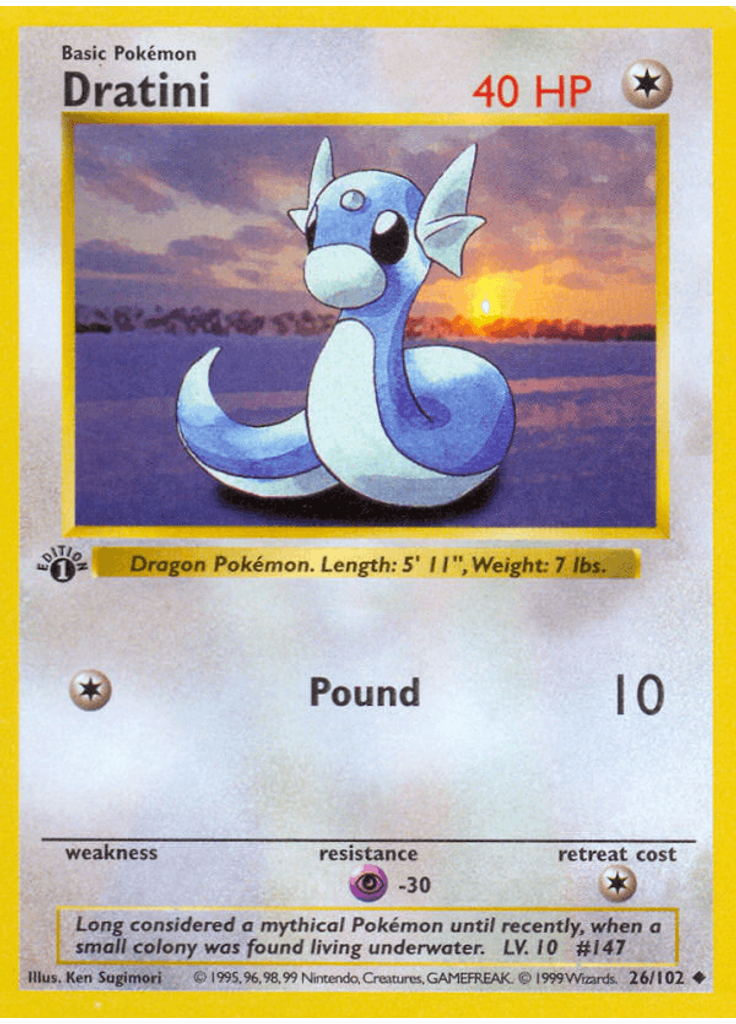 Dratini (Shadowless)