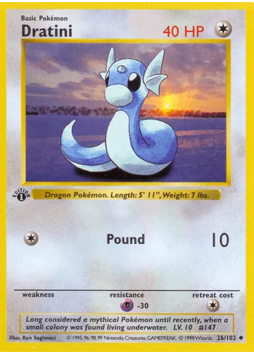 Dratini (Shadowless)