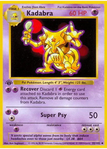 Kadabra (Shadowless)
