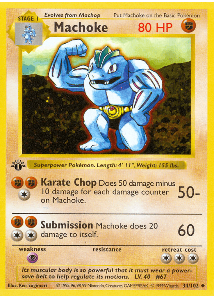 Machoke (Shadowless)