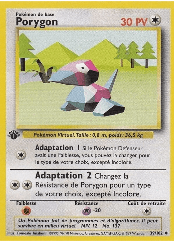 Porygon (1st Edition)