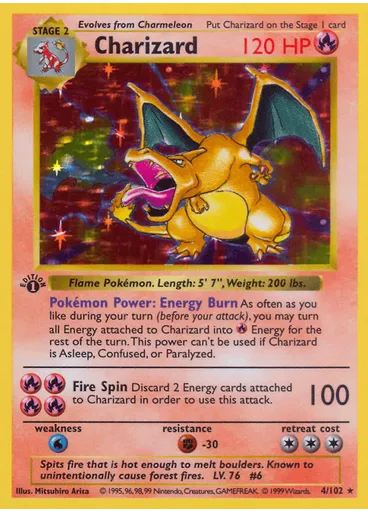 Charizard (1st Edition Holofoil)